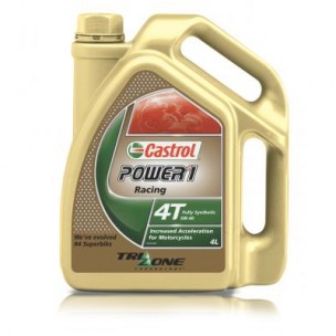 4L d'huile moteur CASTROL Power 1 Racing 4T 10W40