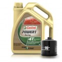 Kit vidange K&N + CASTROL Power 1 Racing 4T 10W40