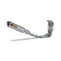 Ligne AKRAPOVIC "Evolution line" KAWASAKI ZX10R 2008-2010 (Env. titane)