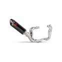 Ligne AKRAPOVIC "Evolution line" APRILIA RSV4 2015-2017 (Env. carbone)